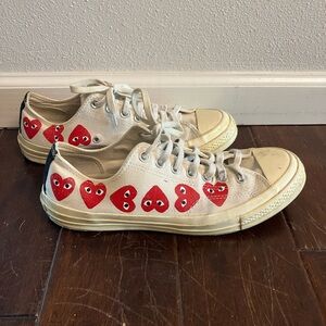 Converse x Comme des Garçons PLAY Chuck 70 Multi Heart low-top